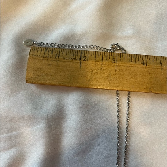 Claire’s Silver Tone Chain Necklace with Bottle Charm - Picture 6 of 7